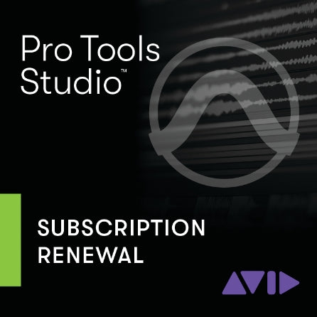 Pro Tools | Studio 1-Year Subscription RENEWAL